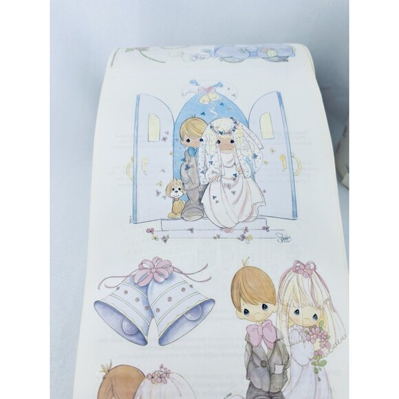 Vintage Lot Of 2 Sandy Lion Precious Moments Sticker Roll Scrapbooking Sandylion - Picture 9 of 16